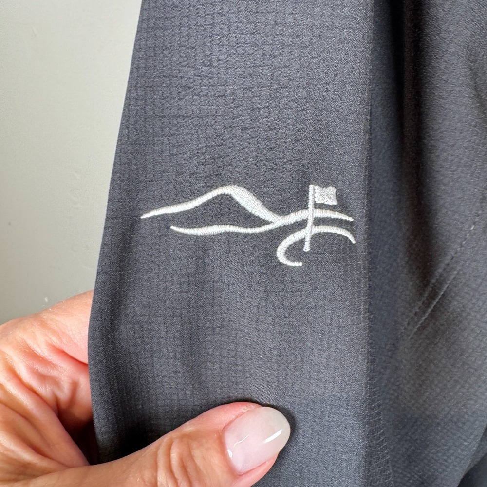 Travis Mathew Crystal Cove 2.0 Full Zip Windbreaker Jacket Mens Size XXL Black - Picture 12 of 12